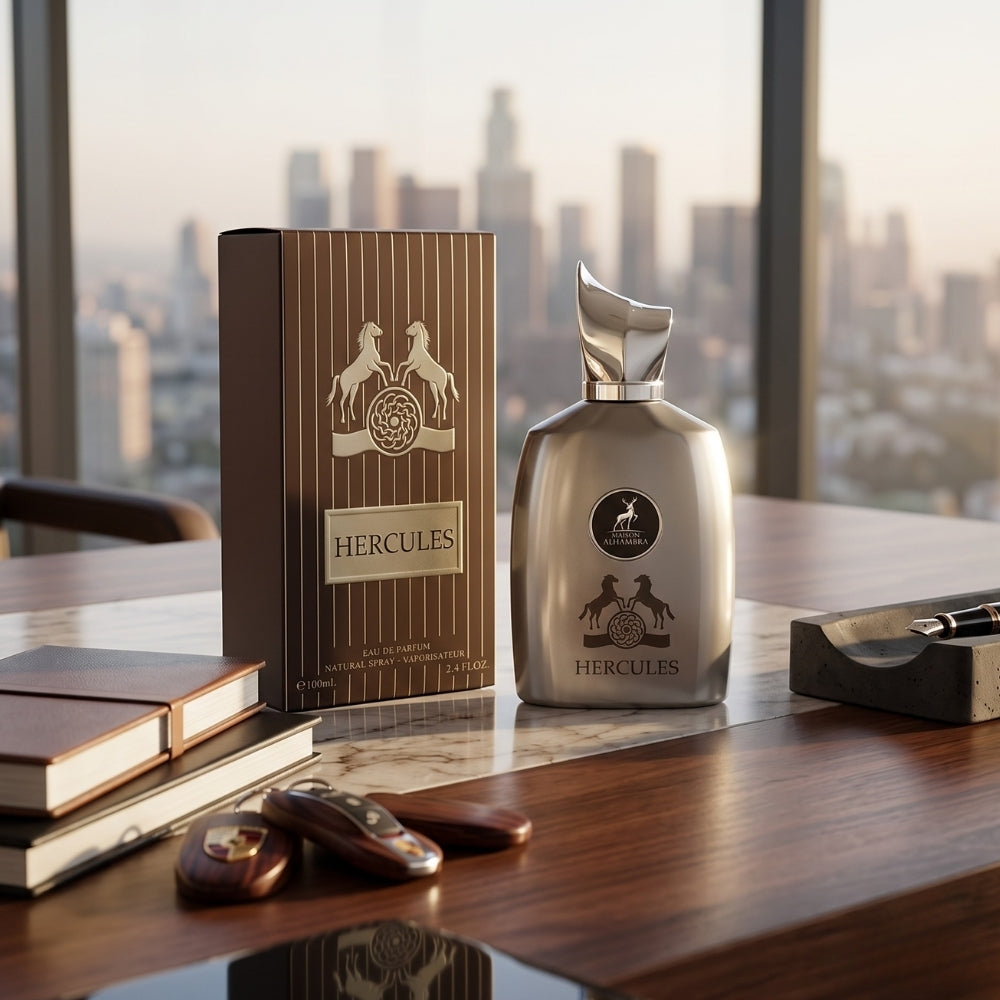Maison Alhambra Hercules Eau de Parfum 100ml unisex perfume bottle for men and women